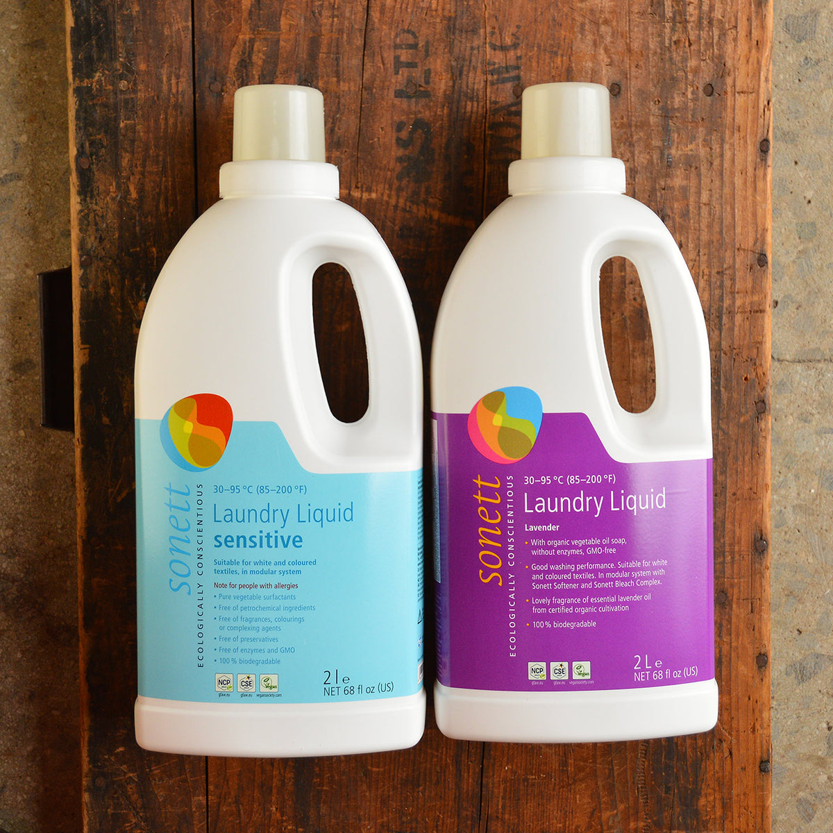 Eco Laundry Liquid for Cotton/Linen/Hemp (2 Litre)
