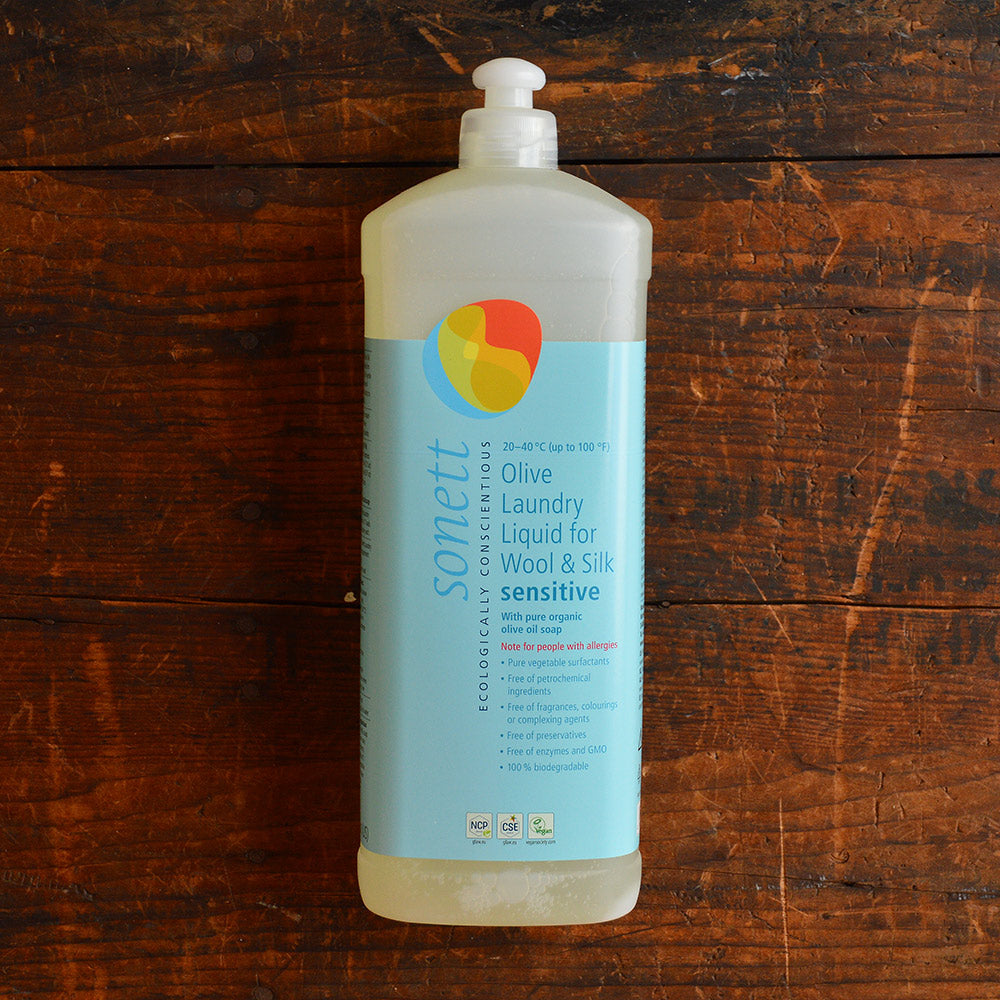Olive Laundry Liquid for Wool and Silk (1 Litre)