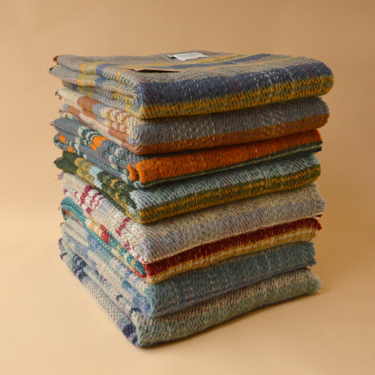 100% Recycled Wool Blanket/Rug - Large (150x183cm)