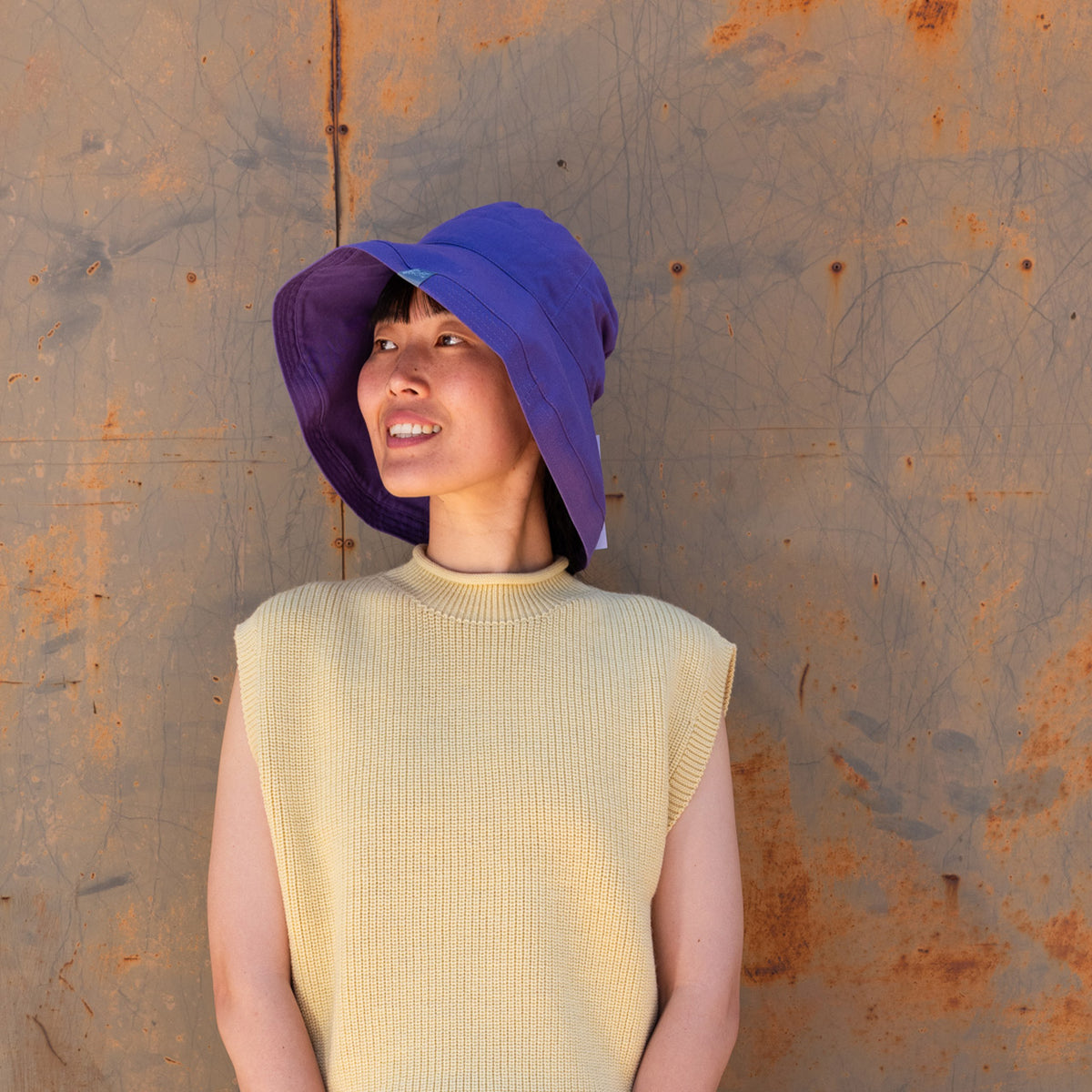 Wide Brim Hat Sofie - 100% Organic Cotton - UV60+ (Child-Adults)