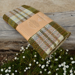 100% Random Recycled Wool Blanket/Rug - Medium (150x120cm)