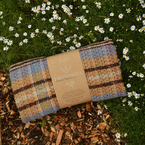 100% Random Recycled Wool Blanket/Rug - Medium (150x120cm)