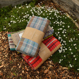 100% Random Recycled Wool Blanket/Rug - Medium (150x120cm)