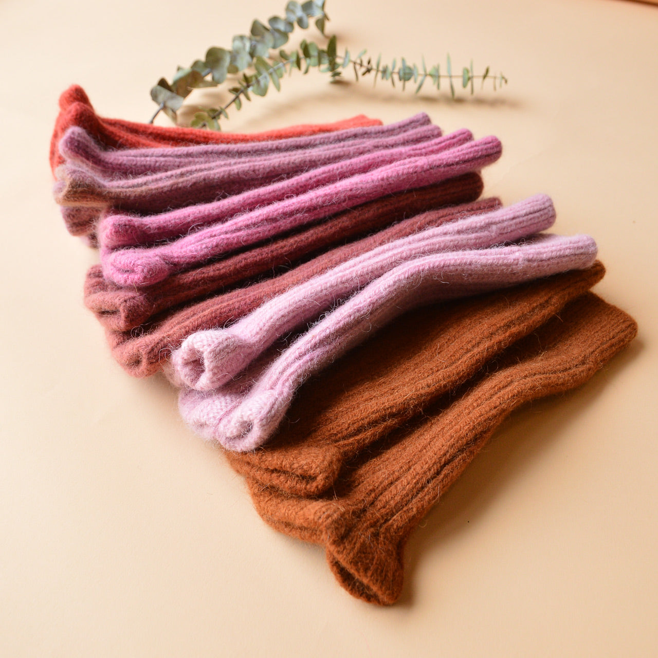 Plant Dyed Chunky Wool/Alpaca Hand Warmers (Adults) *Returning soon