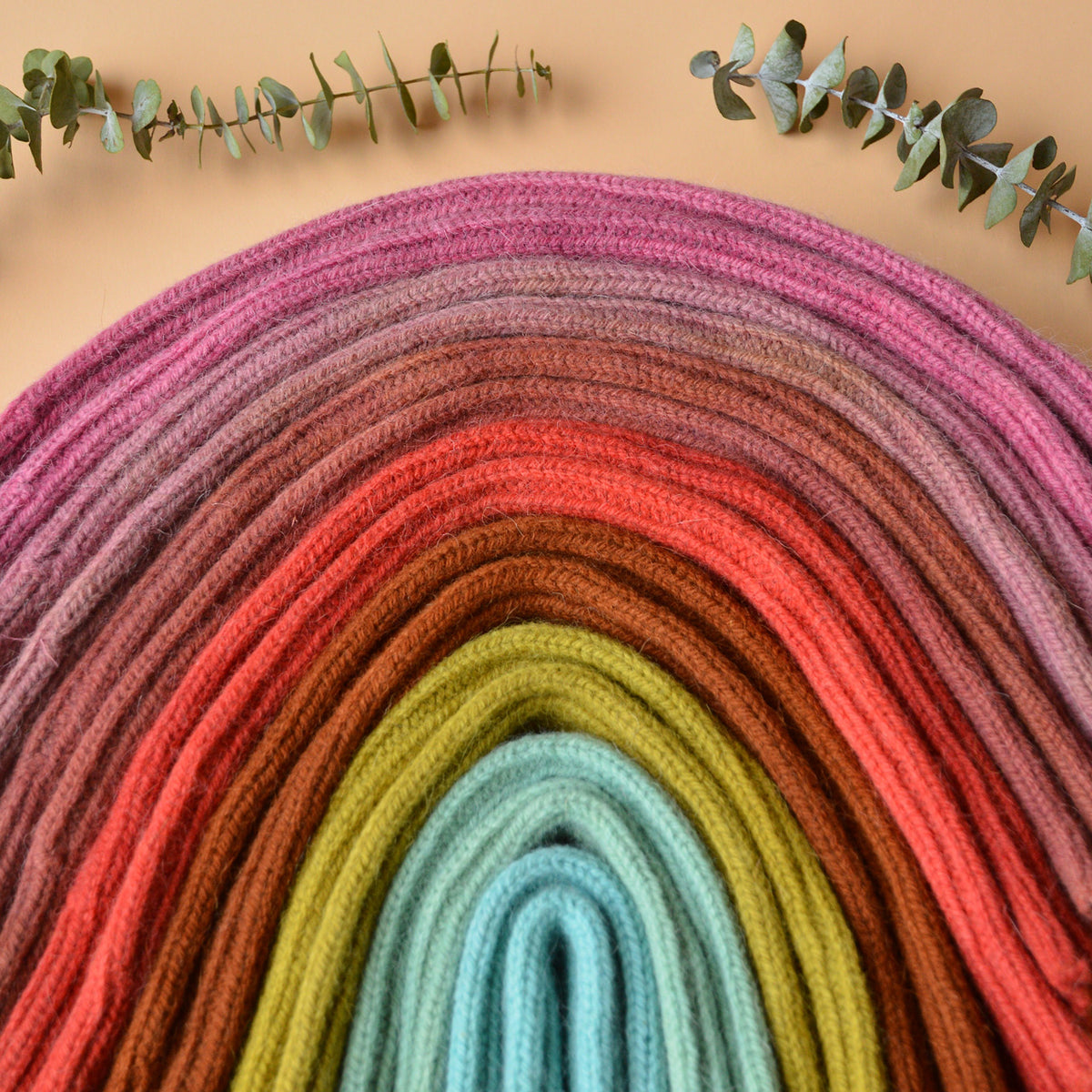 Plant Dyed Chunky Wool/Alpaca Rib Legwarmers (Teen-Adults) *Returning 2026