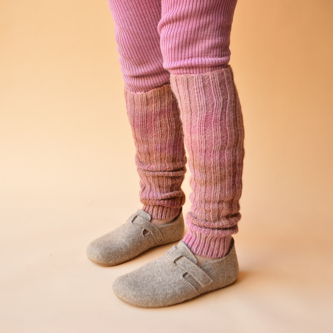 Plant Dyed Chunky Wool/Alpaca Rib Legwarmers (Teen-Adults) *Returning soon