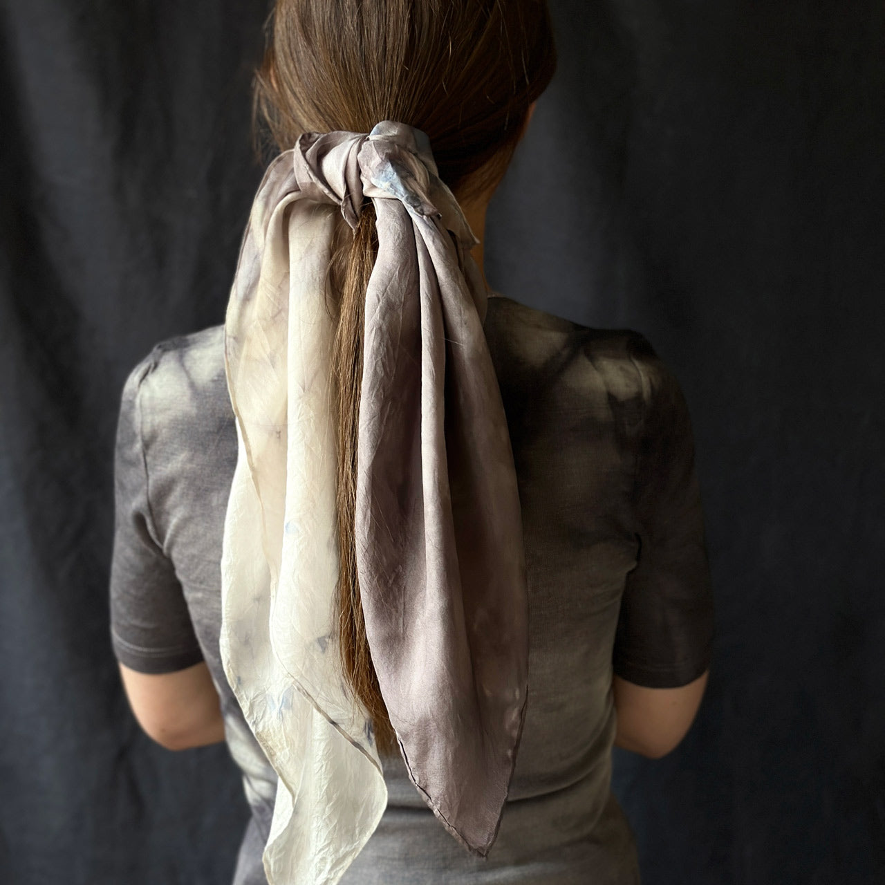 Bandana scarf silk 2025