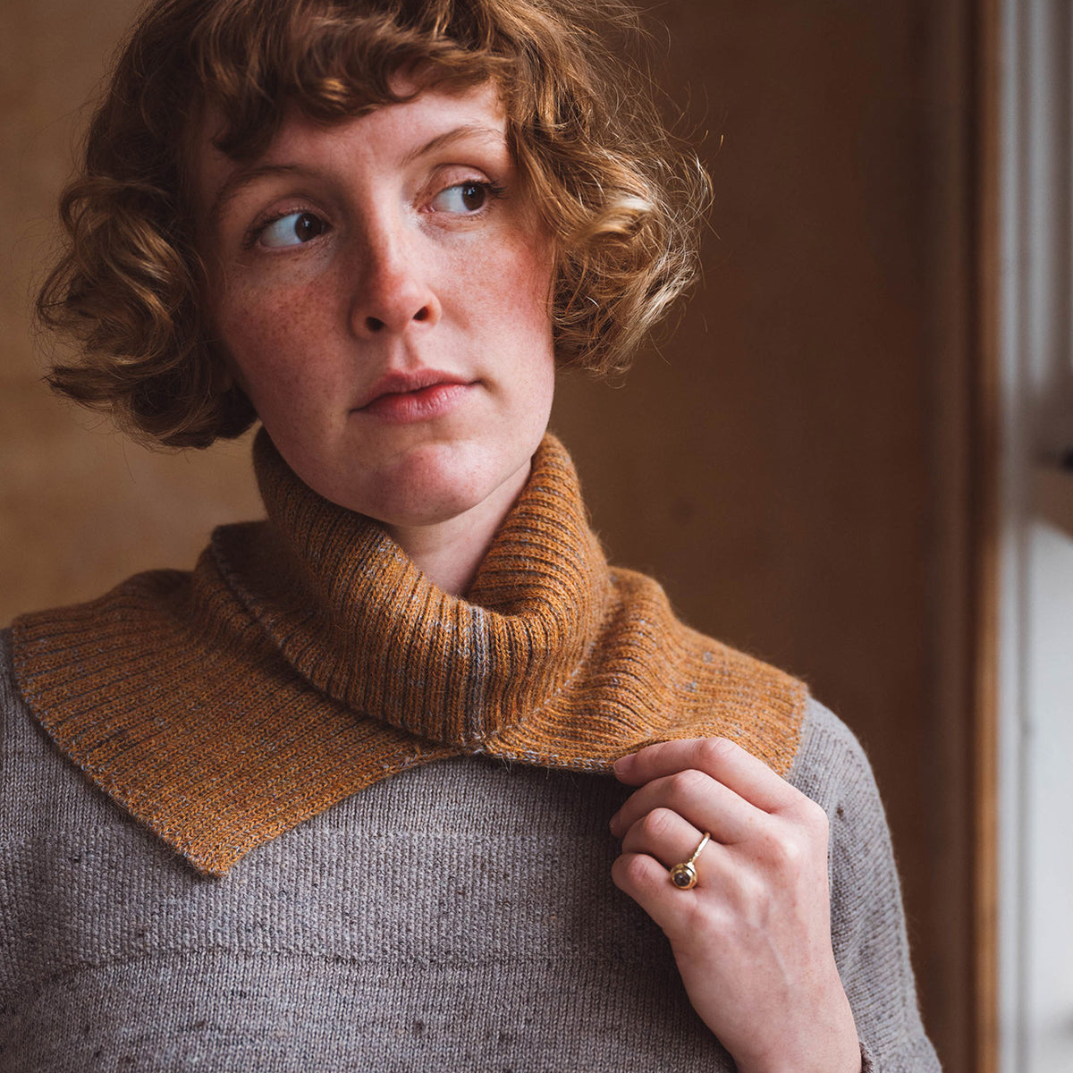 Split Tube Scarf - 100% Baby Alpaca