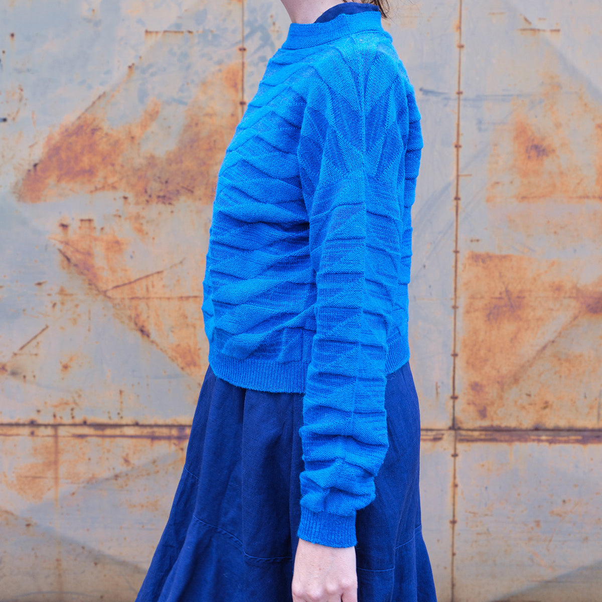 Astra Jumper - Alpaca/Merino - Cobalt *Returning 2027