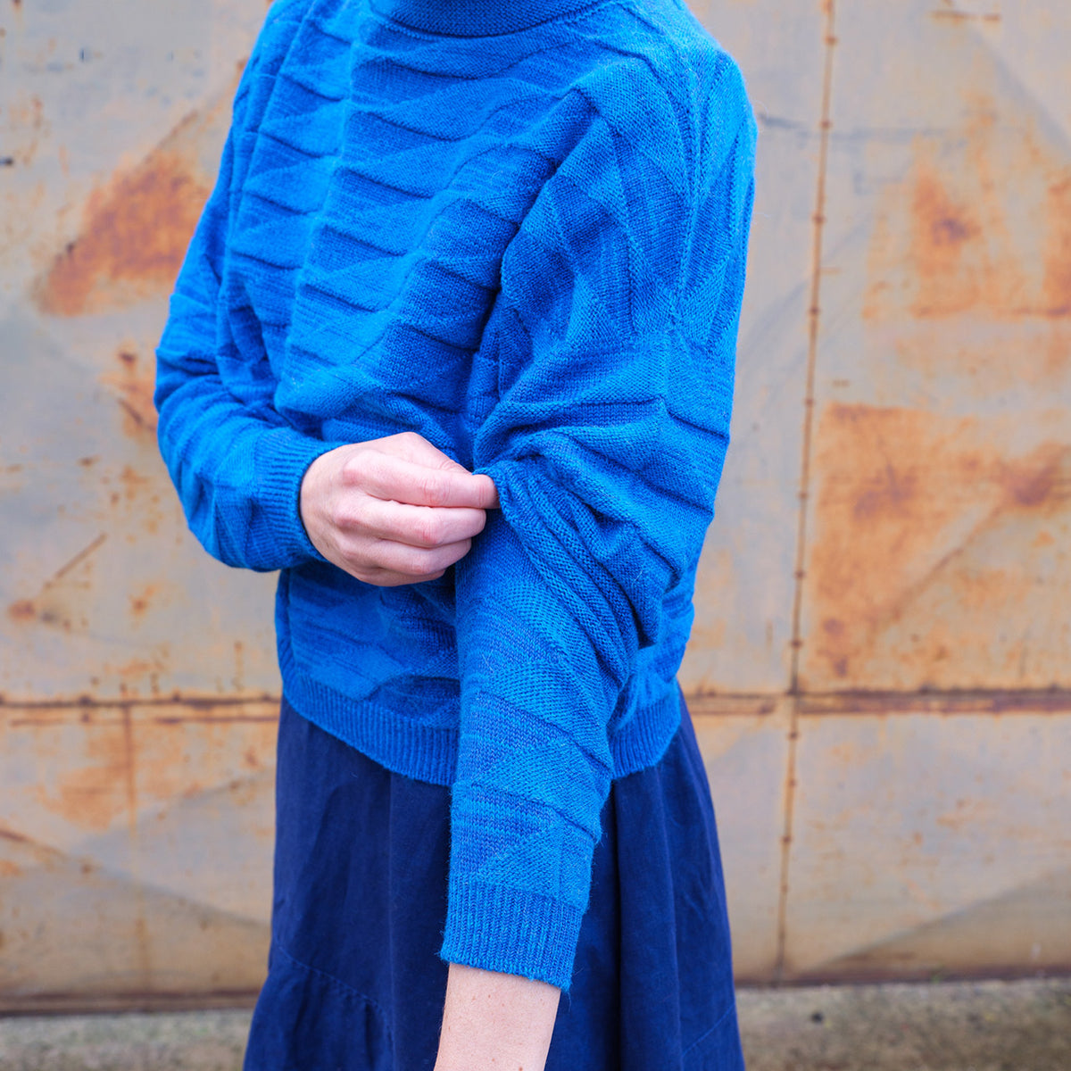 Astra Jumper - Alpaca/Merino - Cobalt *Returning 2027