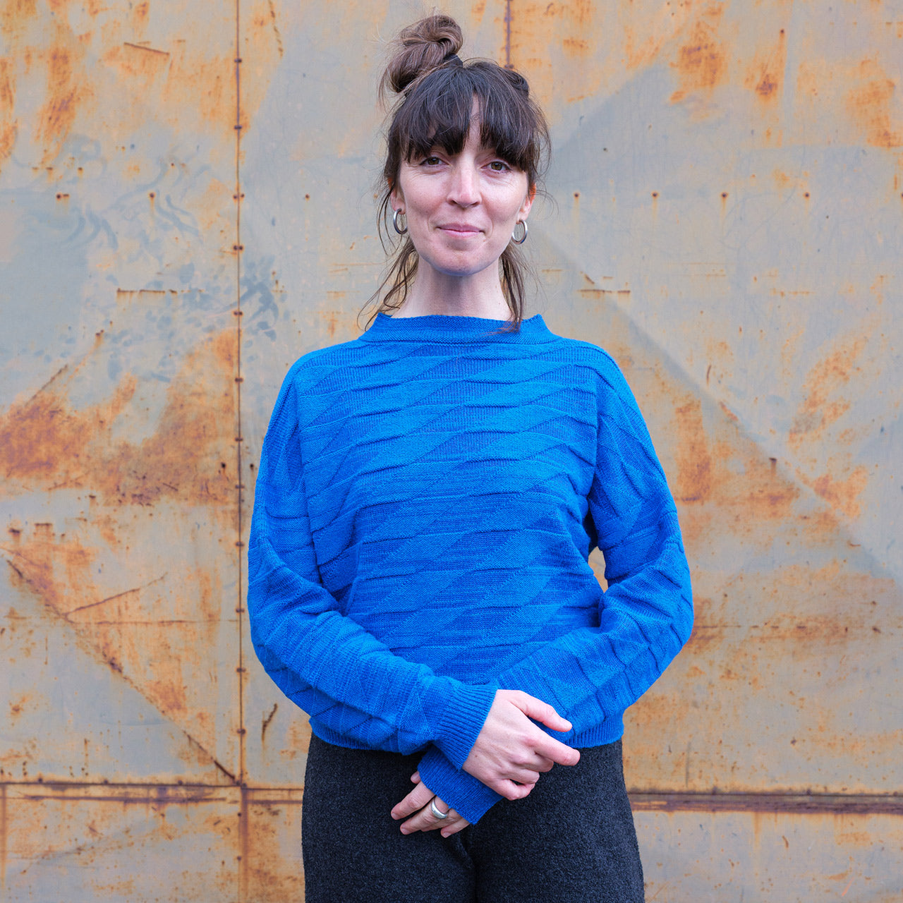 Astra Jumper - Alpaca/Merino - Cobalt *Returning 2027
