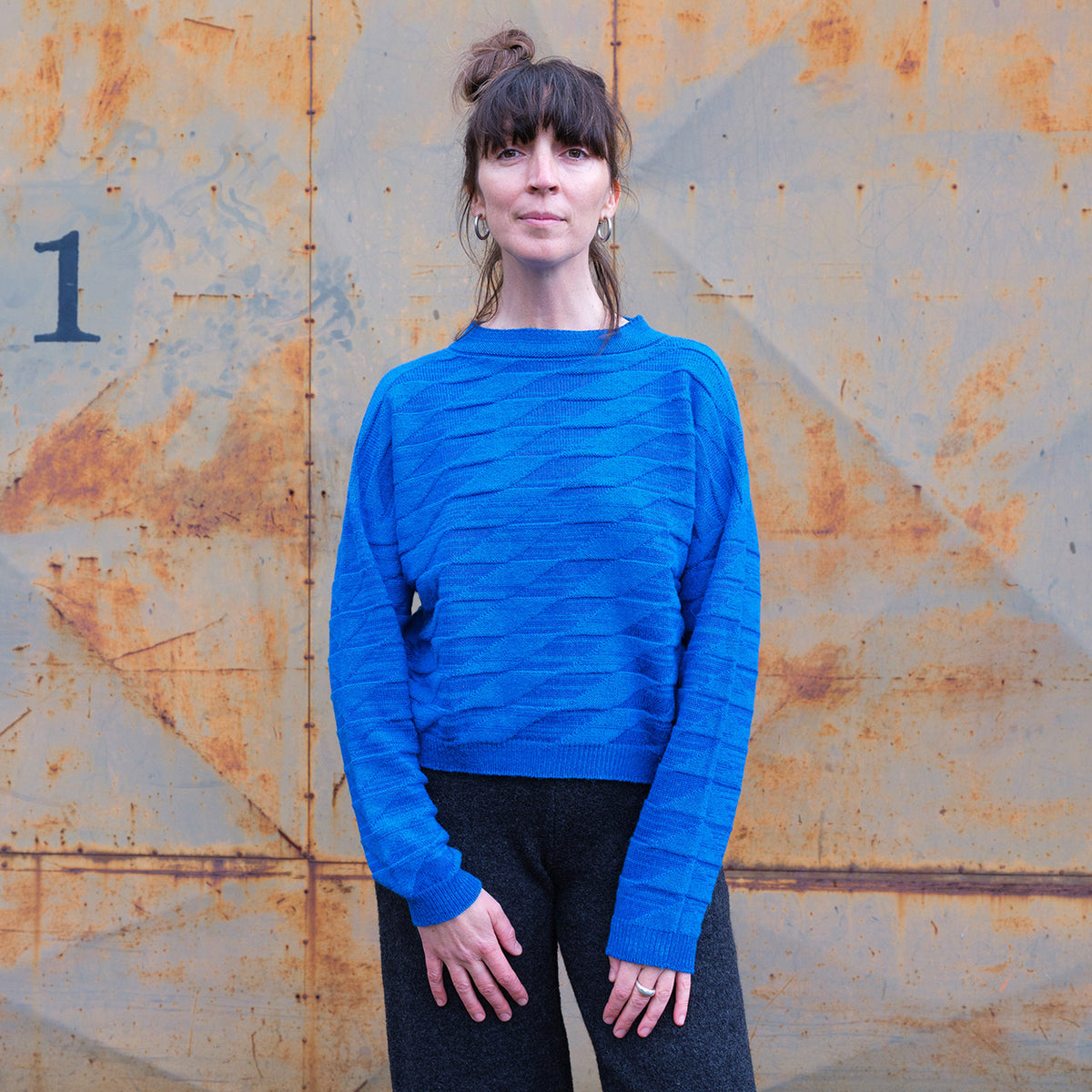 Astra Jumper - Alpaca/Merino - Cobalt *Returning 2027