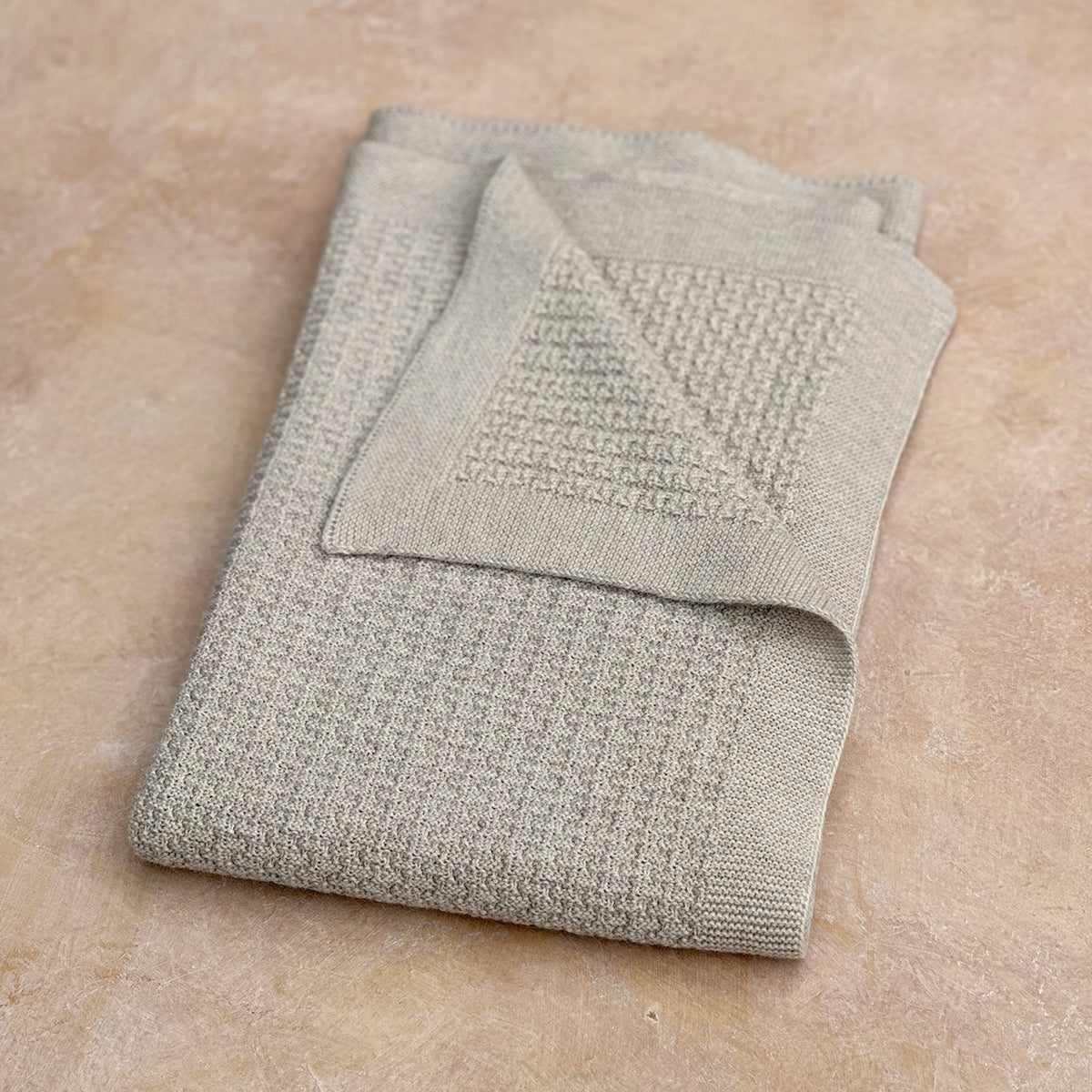 Baby Blanket Chunky Waffle - Alpaca/Merino (100x80m)