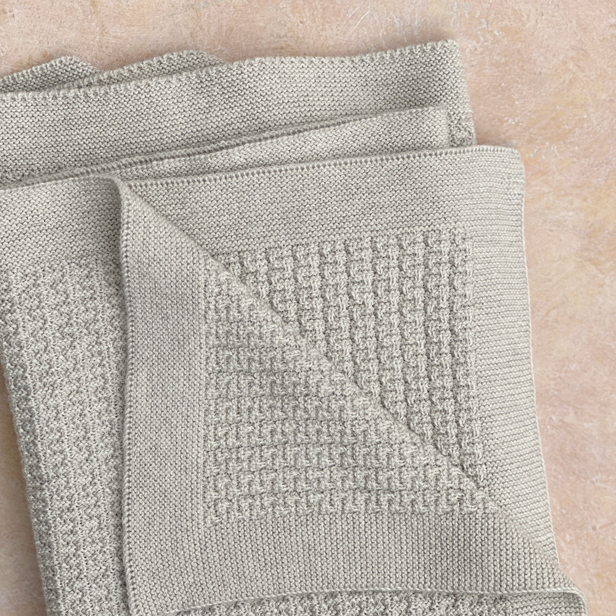 Baby Blanket Chunky Waffle - Alpaca/Merino (100x80m)