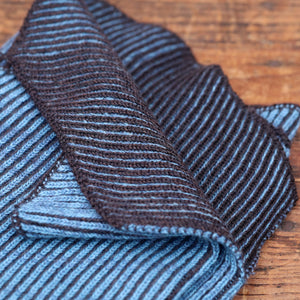 Brioche Split Cowl - 100% Extrafine Merino