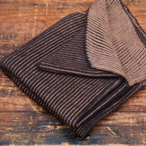 Brioche Split Cowl - 100% Extrafine Merino