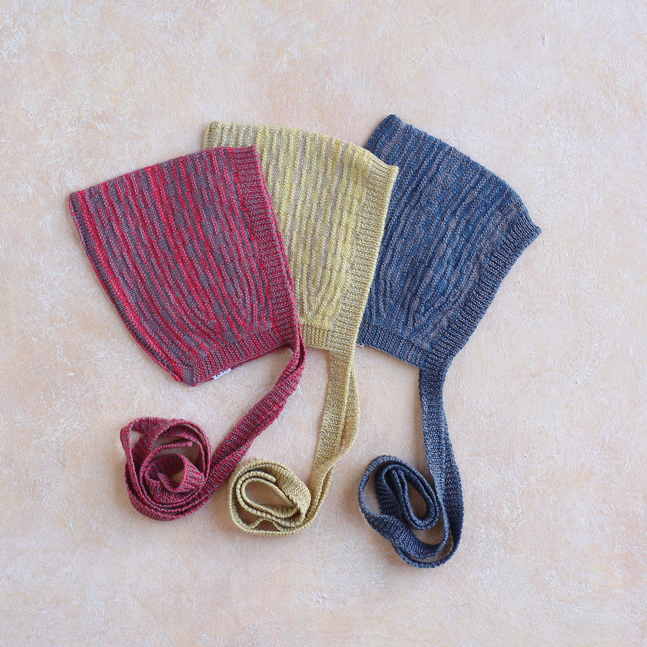 Baby Bonnet - 100% Organic Plant Dyed GOTS Merino Wool (0-24m)