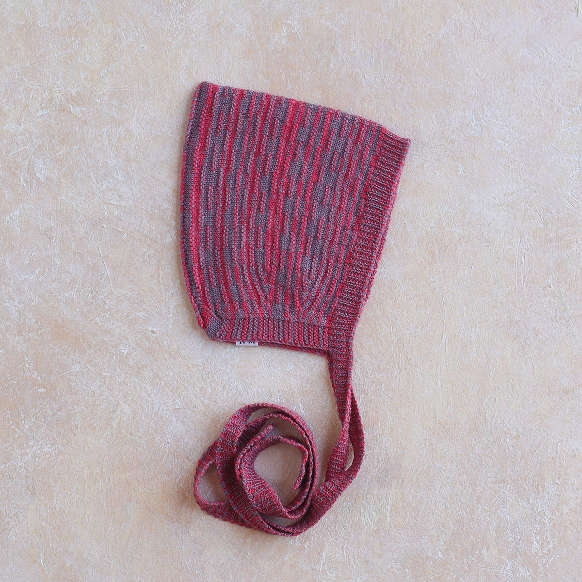 Baby Bonnet - 100% Organic Plant Dyed GOTS Merino Wool (0-24m)
