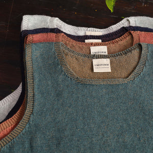 Clara Singlet - Organic Cotton/Merino Knit