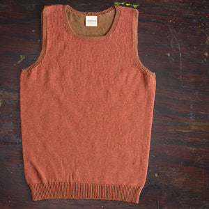 Clara Singlet - Organic Cotton/Merino Knit