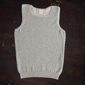 Clara Singlet - Organic Cotton/Merino Knit