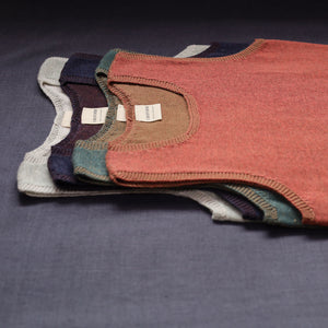 Clara Singlet - Organic Cotton/Merino Knit