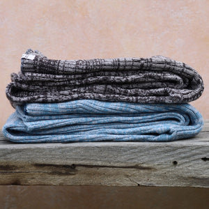 Harry Knitted Rib Leggings - 100% Extra Fine Merino - Marl