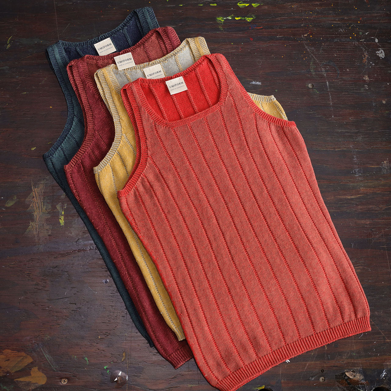 Inez Tank - Organic Cotton/Merino Knit