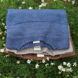 Moss Crop Jumper - 100% Wool - Chestnut