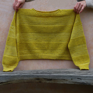 Moss Crop Jumper - Alpaca/Merino - Oxalis Tweed