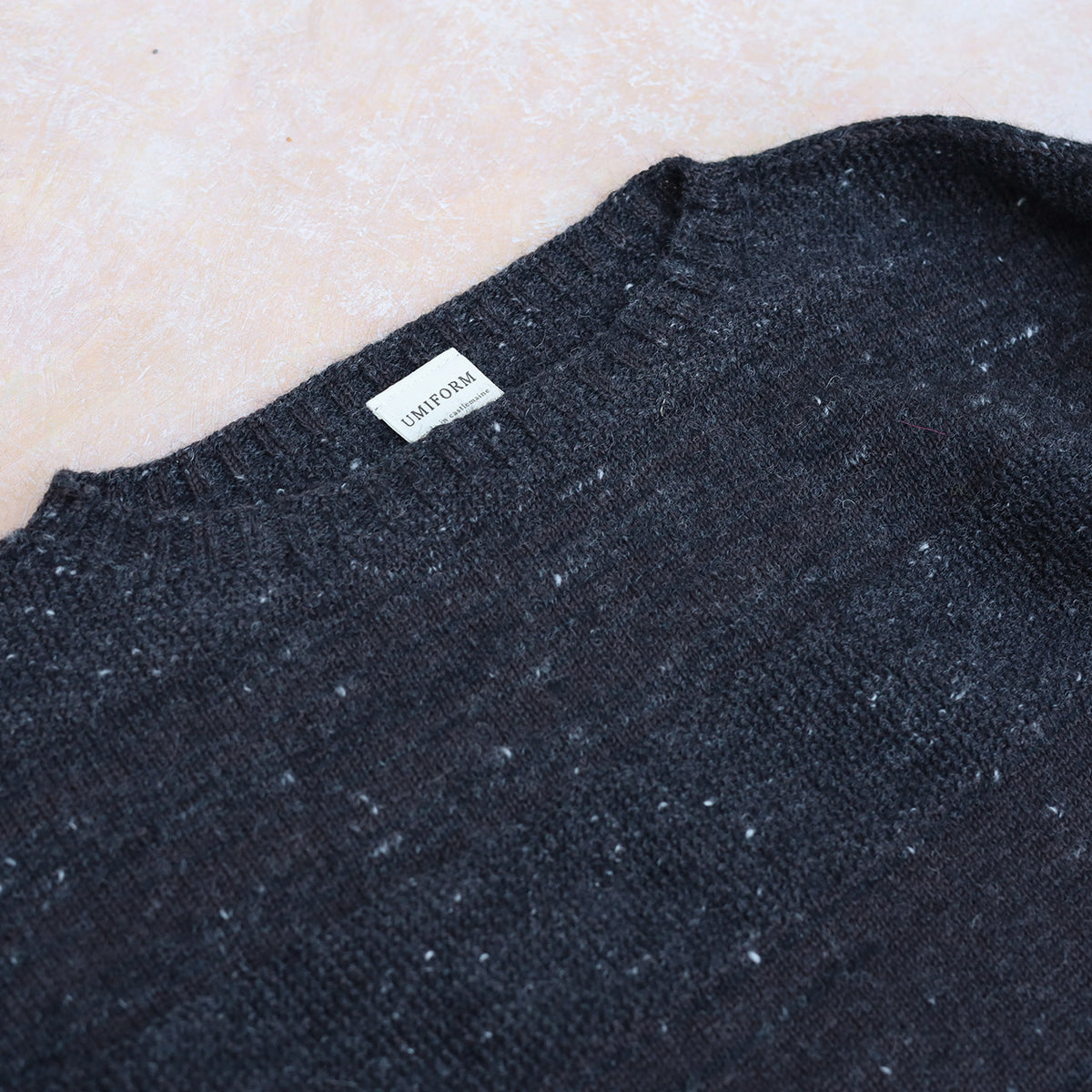 Moss Dress - Alpaca/Merino - Basalt Tweed