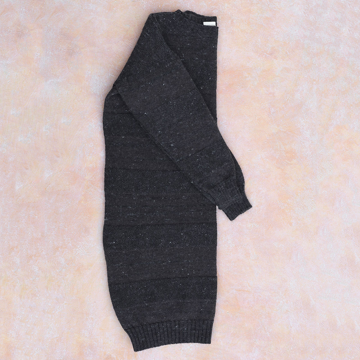 Moss Dress - Alpaca/Merino - Basalt Tweed