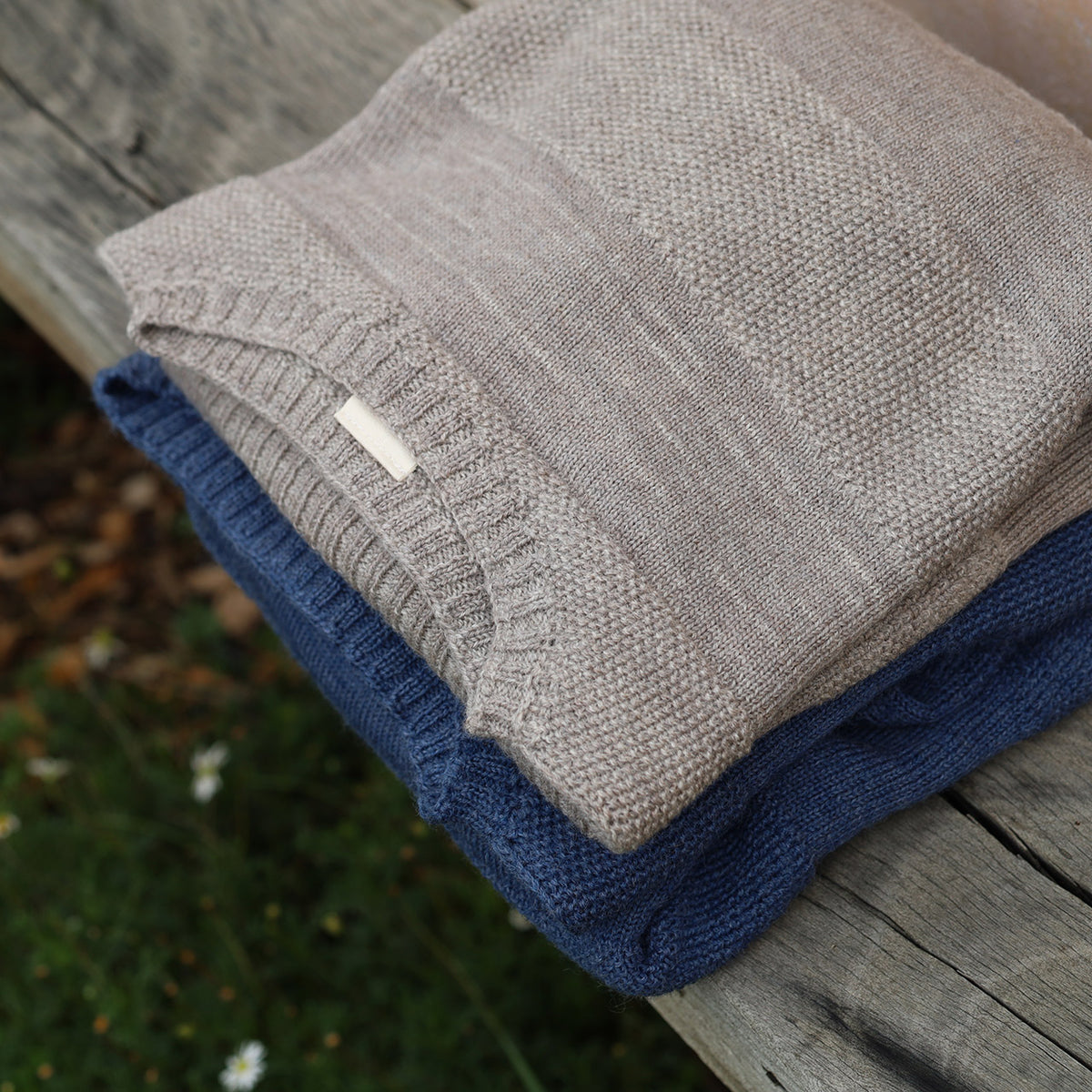 Moss Jumper - Highland Wool - French Clay
