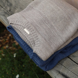 Moss Jumper - Highland Wool - French Clay