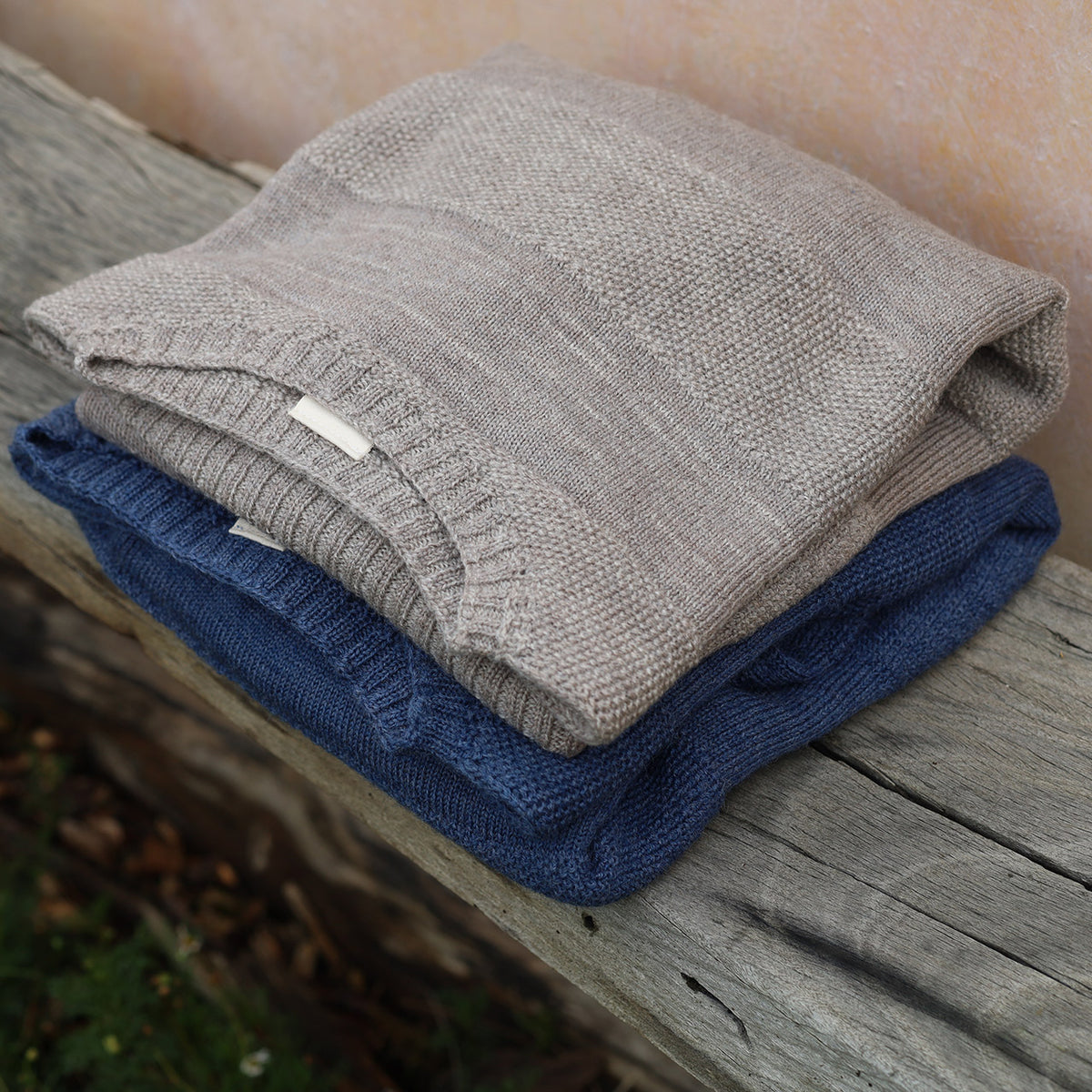 Moss Jumper - Highland Wool - French Clay