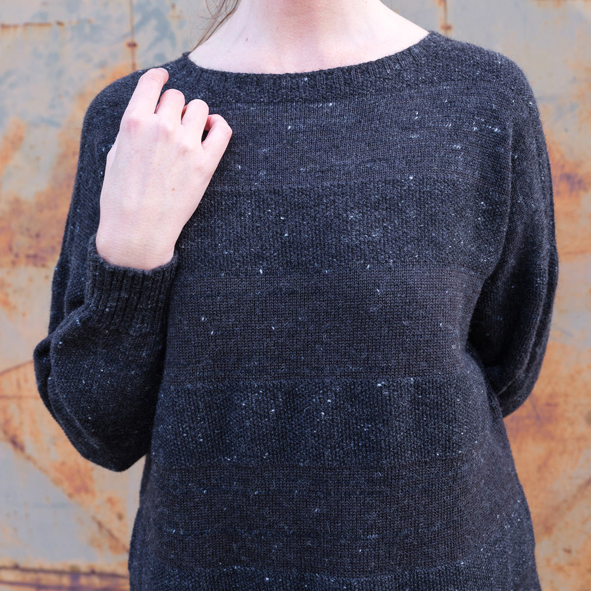 Moss Dress - Alpaca/Merino Tweed