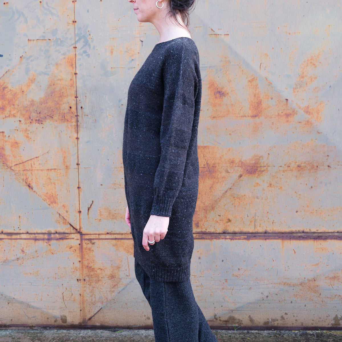 Moss Dress - Alpaca/Merino Tweed
