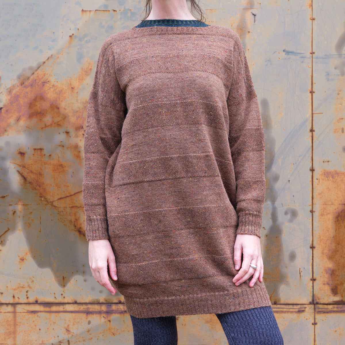 Moss Dress - Alpaca/Merino Tweed