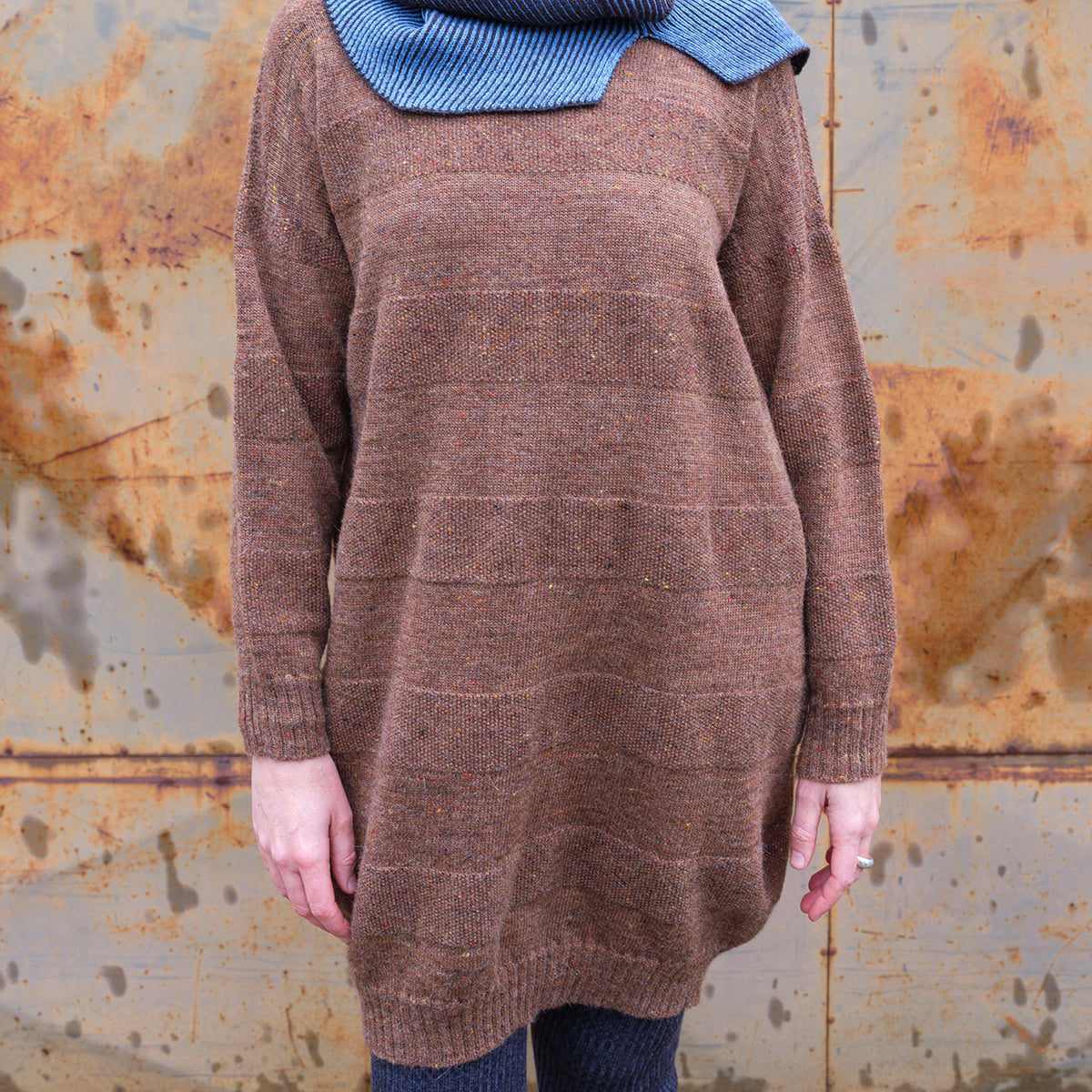 Moss Dress - Alpaca/Merino Tweed