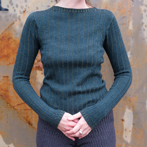 Nico Pullover - 100% Extra Fine Merino - Dark Forest