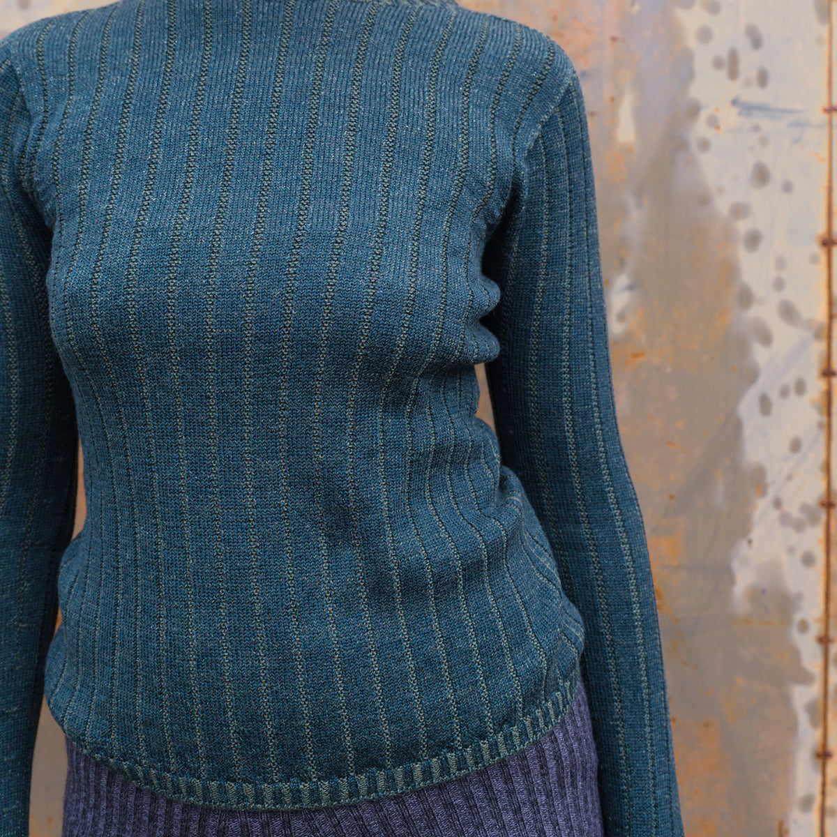 Nico Pullover - 100% Extra Fine Merino - Dark Forest