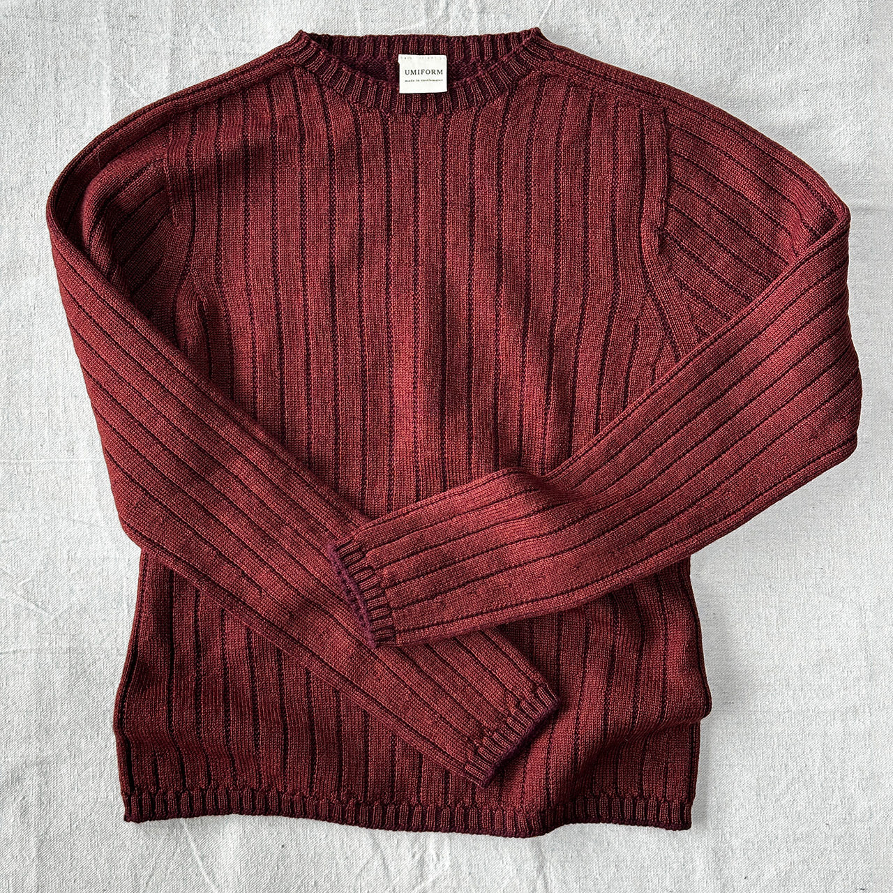 Nico Pullover - 100% Extra Fine Merino - Marsala