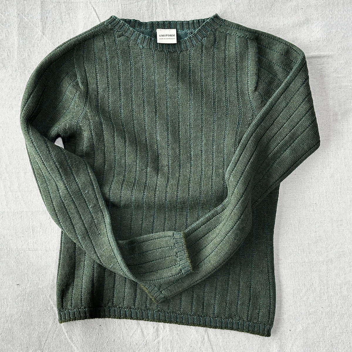 Nico Pullover - 100% Extra Fine Merino - Olive