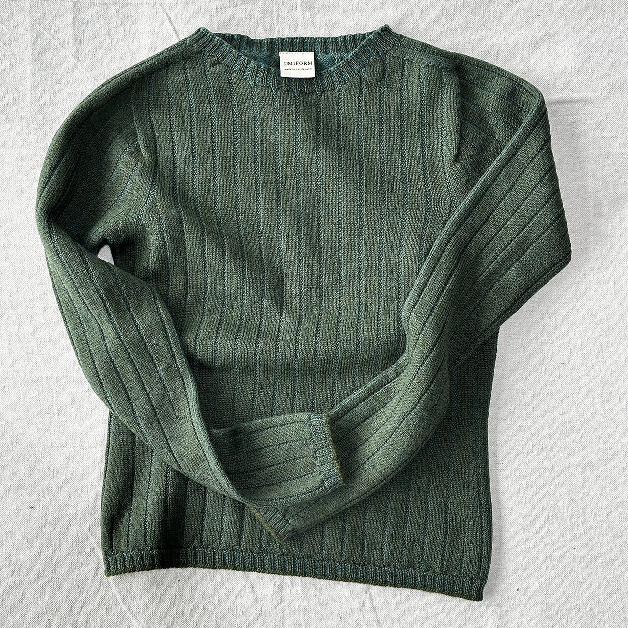 Nico Pullover - 100% Extra Fine Merino - Olive