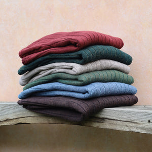 Nico Pullover - 100% Extra Fine Merino - Dark Chocolate