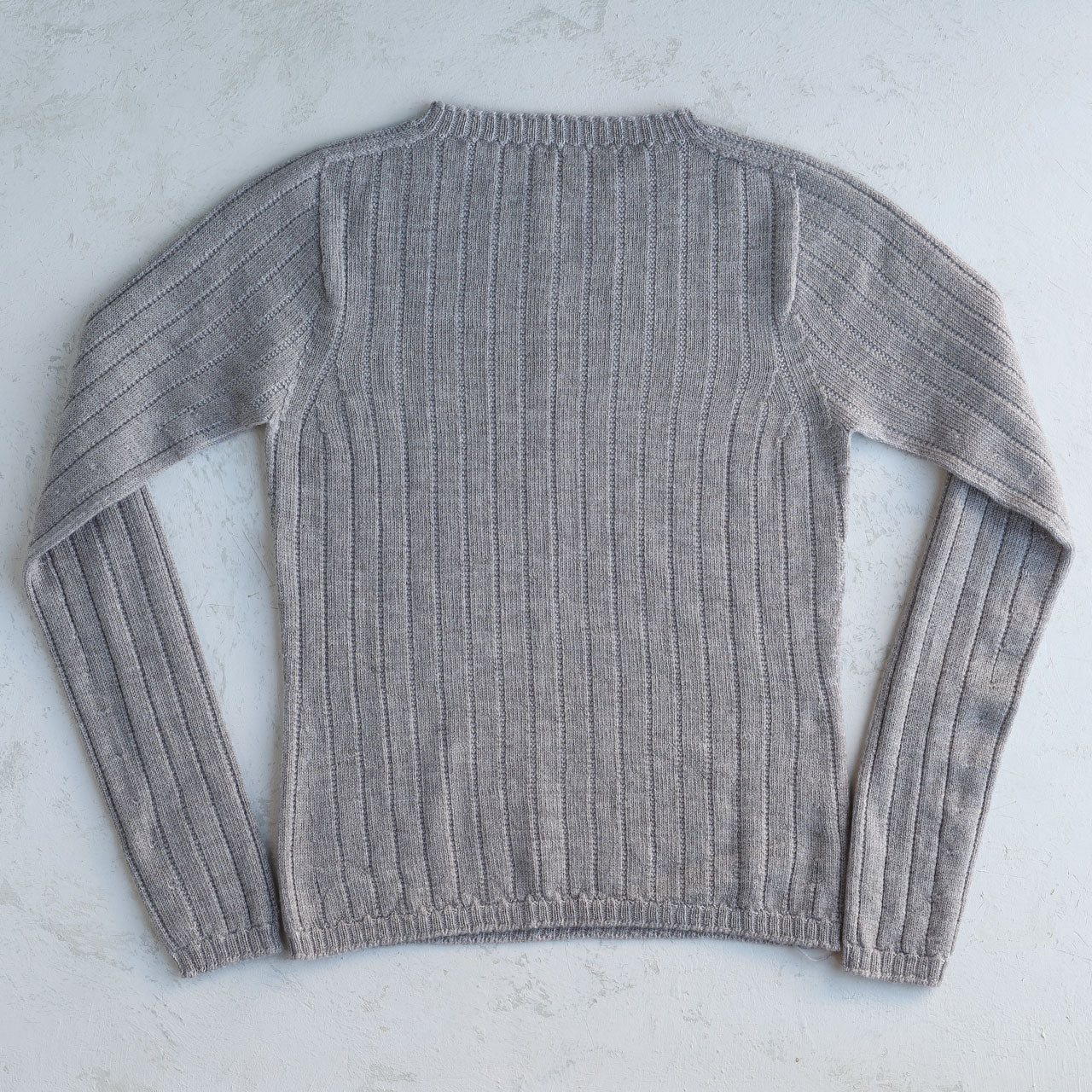 Nico Pullover - 100% Extra Fine Merino - Warm Grey