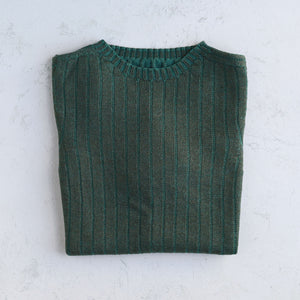 Nico Pullover - 100% Extra Fine Merino - Olive