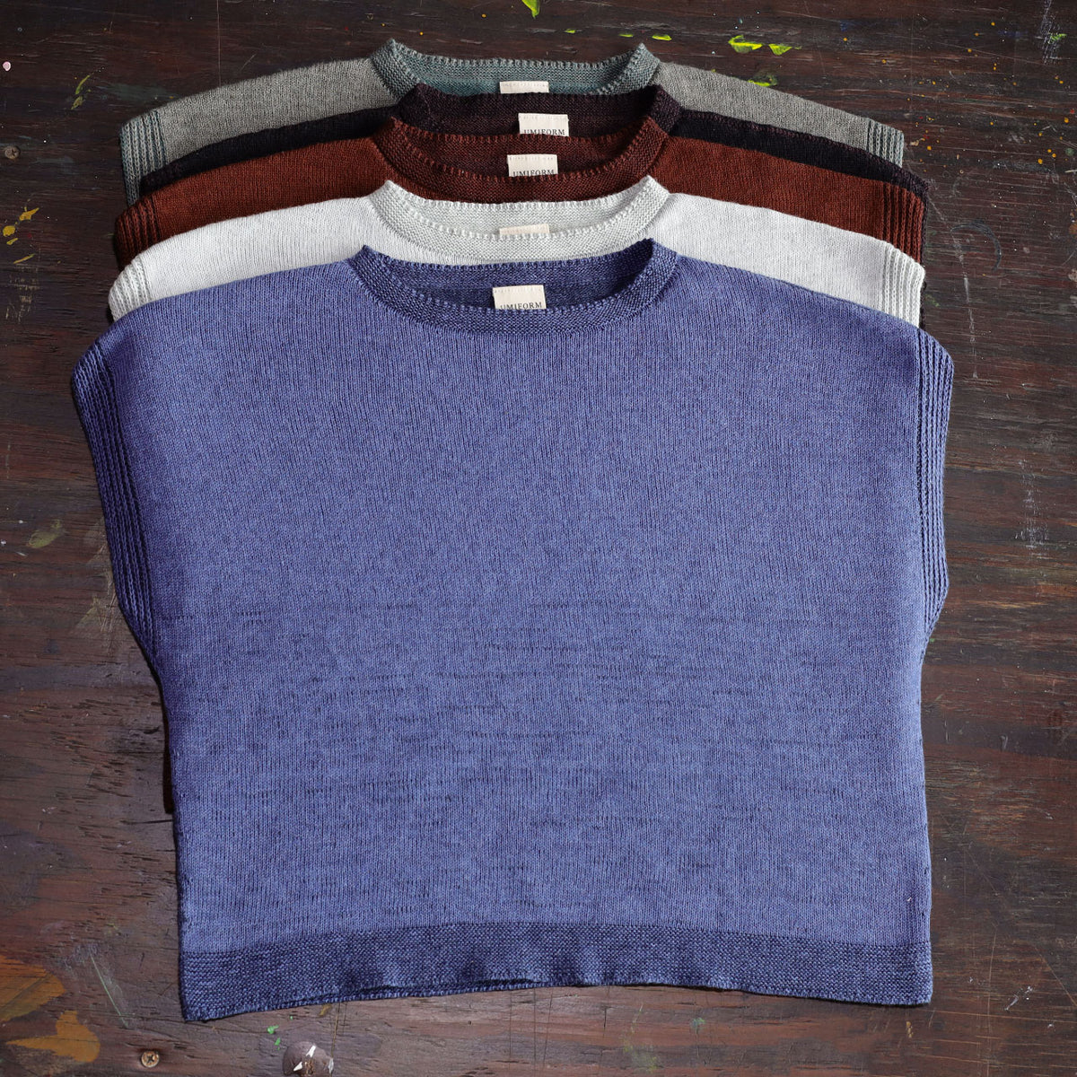 Sol Tee - Organic Cotton/Linen/Merino Knit