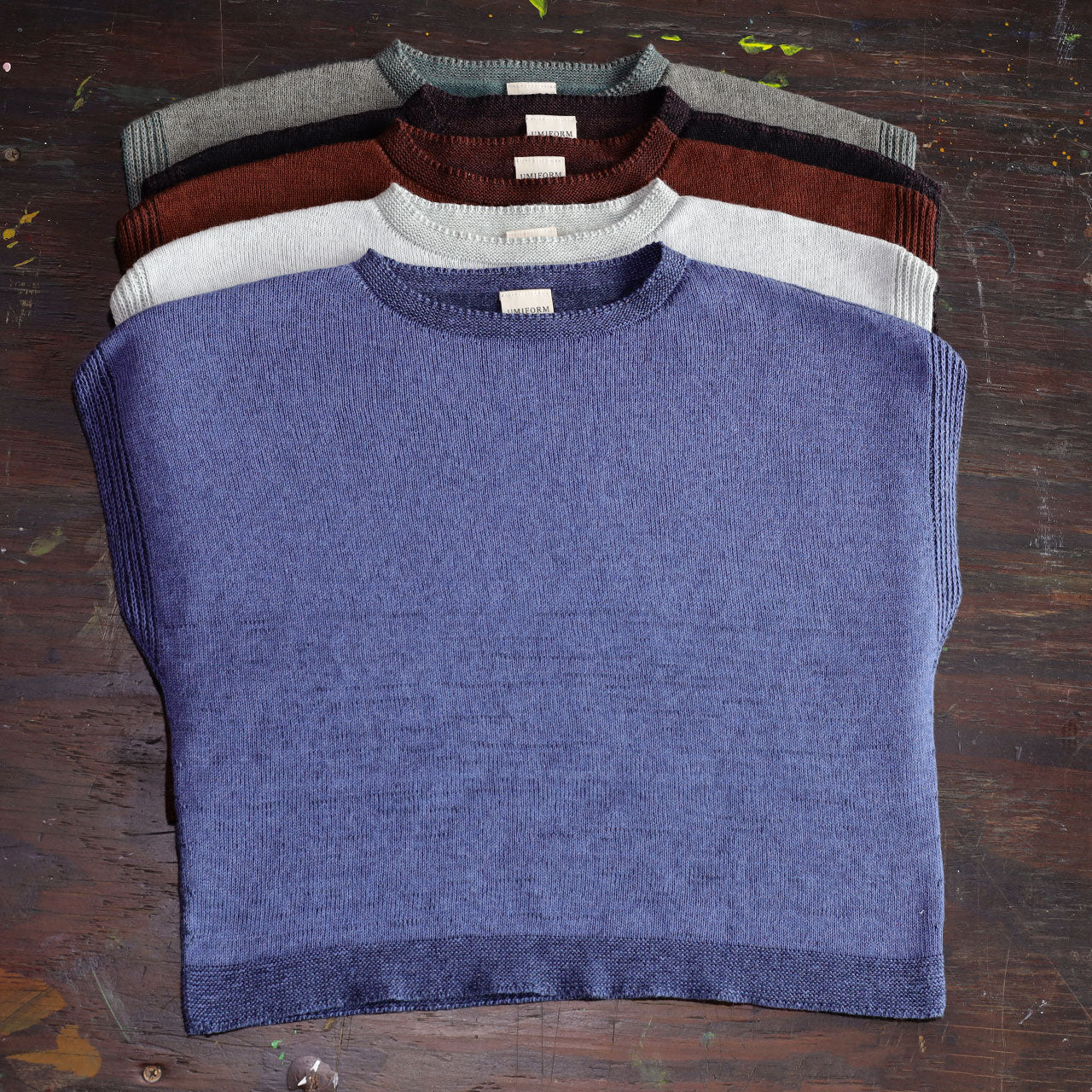Sol Tee - Organic Cotton/Linen/Merino Knit