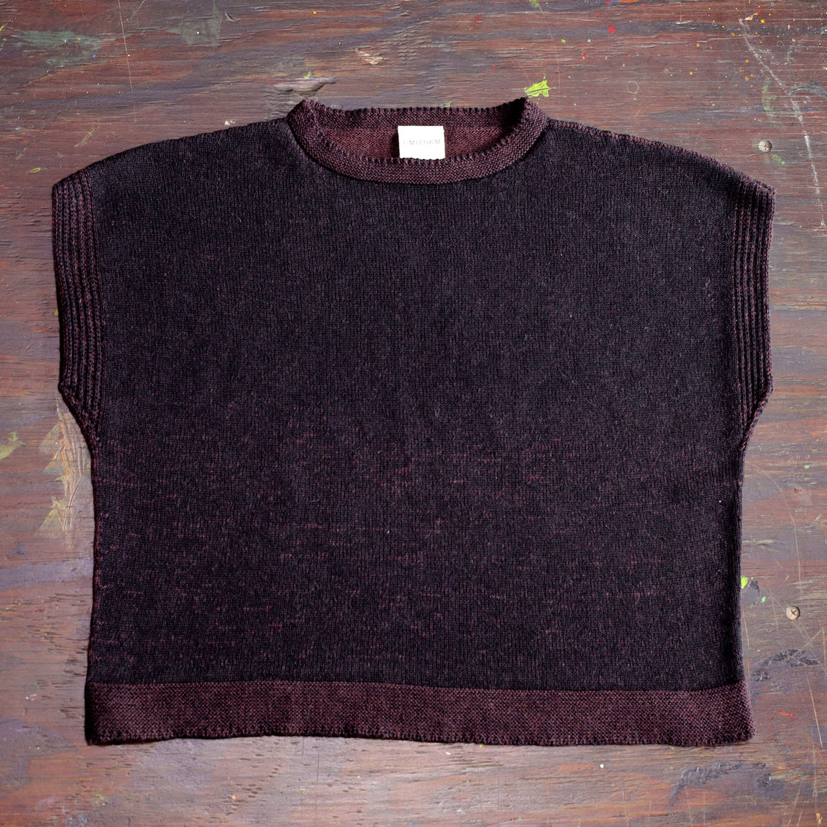 Sol Tee - Organic Cotton/Linen/Merino Knit